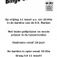 Bingo SV Marken op 11 maart