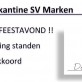 Uitloting/feestavond Bazar 2016