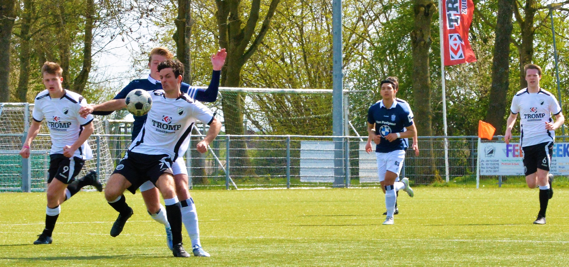 Beeldverslag SV Marken - Koninklijke HFC